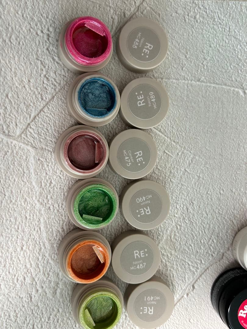 超お得　中古　合計90点！サンプルつき　ジェルネイル　セット　まとめ売り　おまけ