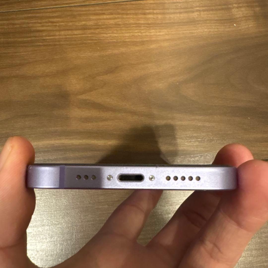 Apple iPhone 12 パープル 本体　充電ケーブル付