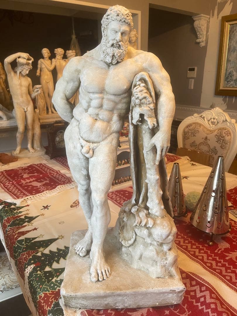 ファルネーゼのヘラクレス 高さ60cm (Farnese Hercules)