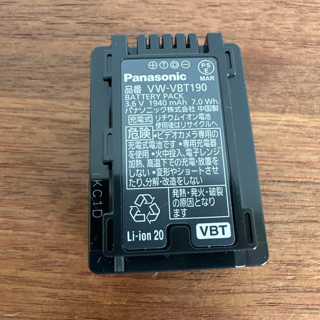 美品パナソニックビデオカメラ