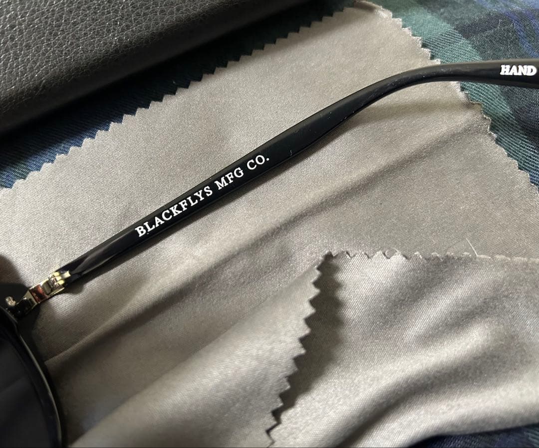 BLACK FLY MFG CO. LY VINCENT サングラス 青レンズ