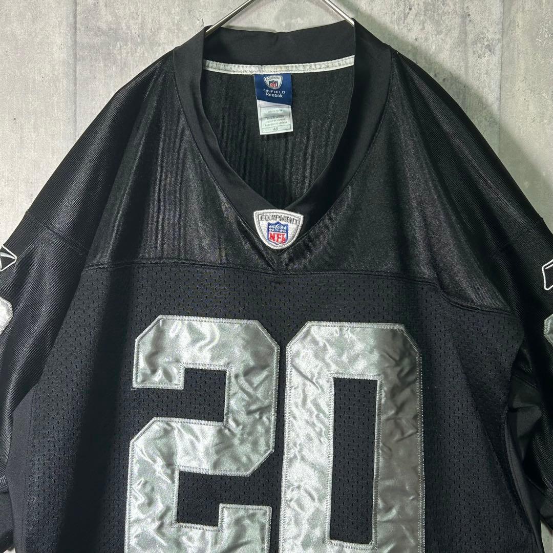 Reebok NFL Raiders Mcfadden #20 ゲームシャツ