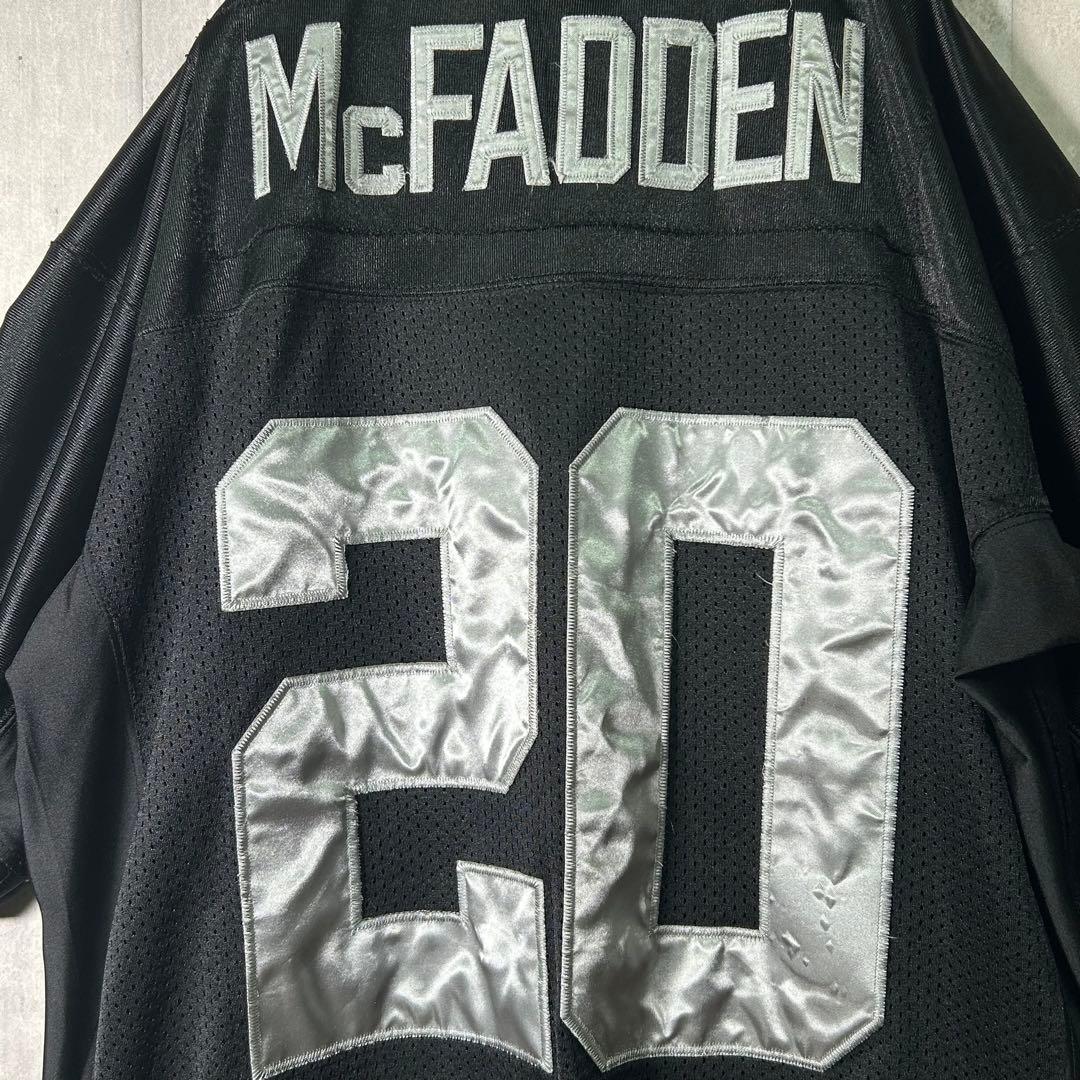 Reebok NFL Raiders Mcfadden #20 ゲームシャツ