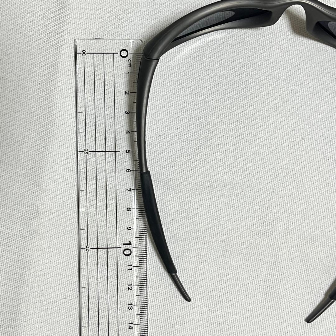 美品 オークリー アイジャケット グレー ミラーレンズ USA y2k