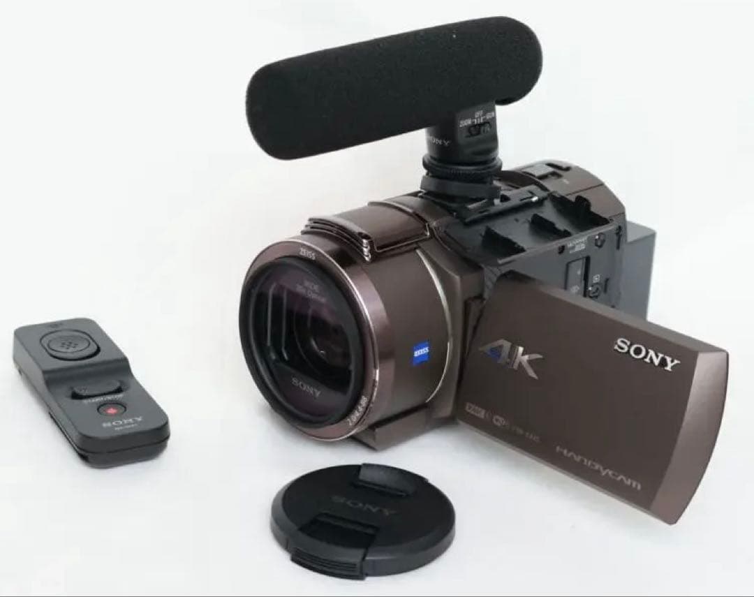 SONY FRD-AX45A 4Kビデオカメラ（2024年製）&マイク&リモコン