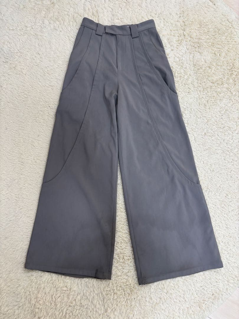 GOAT ESSENCE TUCK WIDE PANTS サイズ2