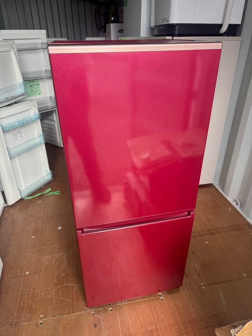 AQUA 168l 2020年製ワインレッド 冷蔵庫 下冷凍