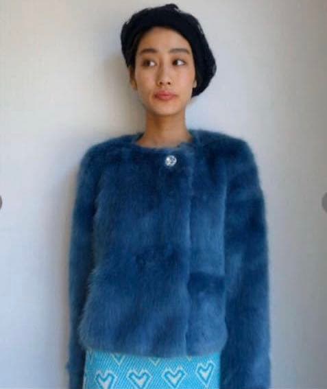 【〜1/12までの価格早い者勝ち】SHRIMPS ショートファーコート