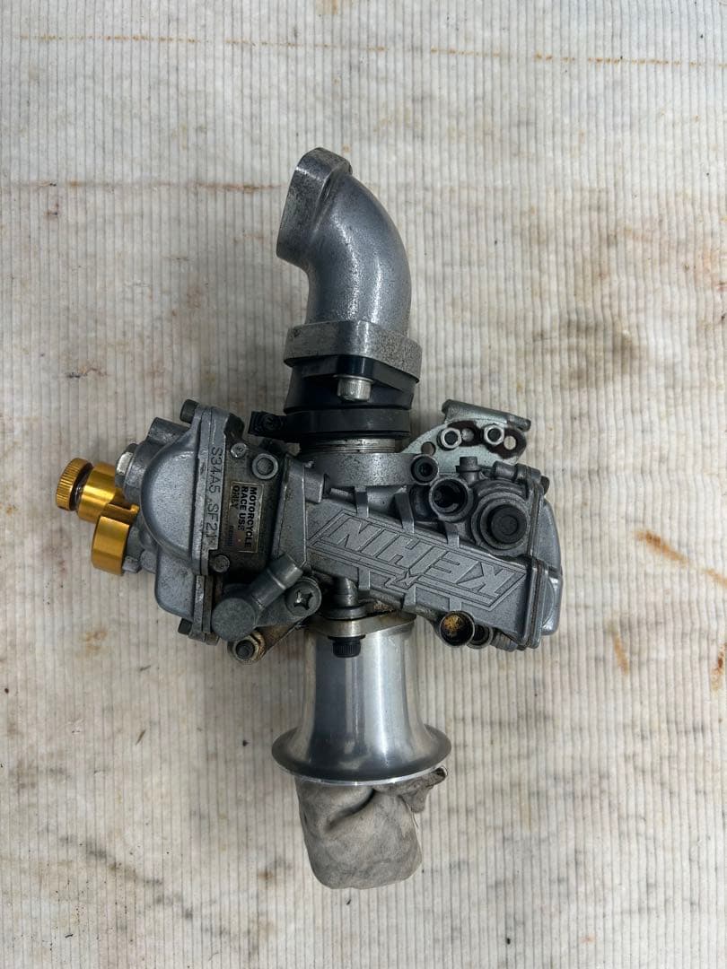 モンキー、ダックス　京浜FCR28mmキャブレター シルバー/ゴールド