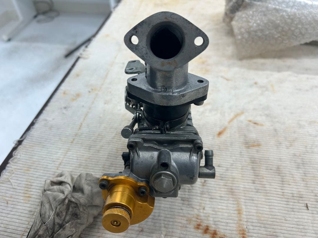 モンキー、ダックス　京浜FCR28mmキャブレター シルバー/ゴールド