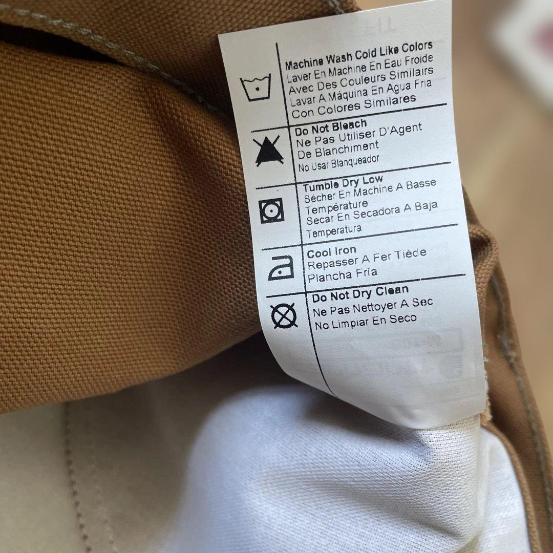 新品 Carhartt B01-M ダブルフロントダックパンツ LOSE FIT