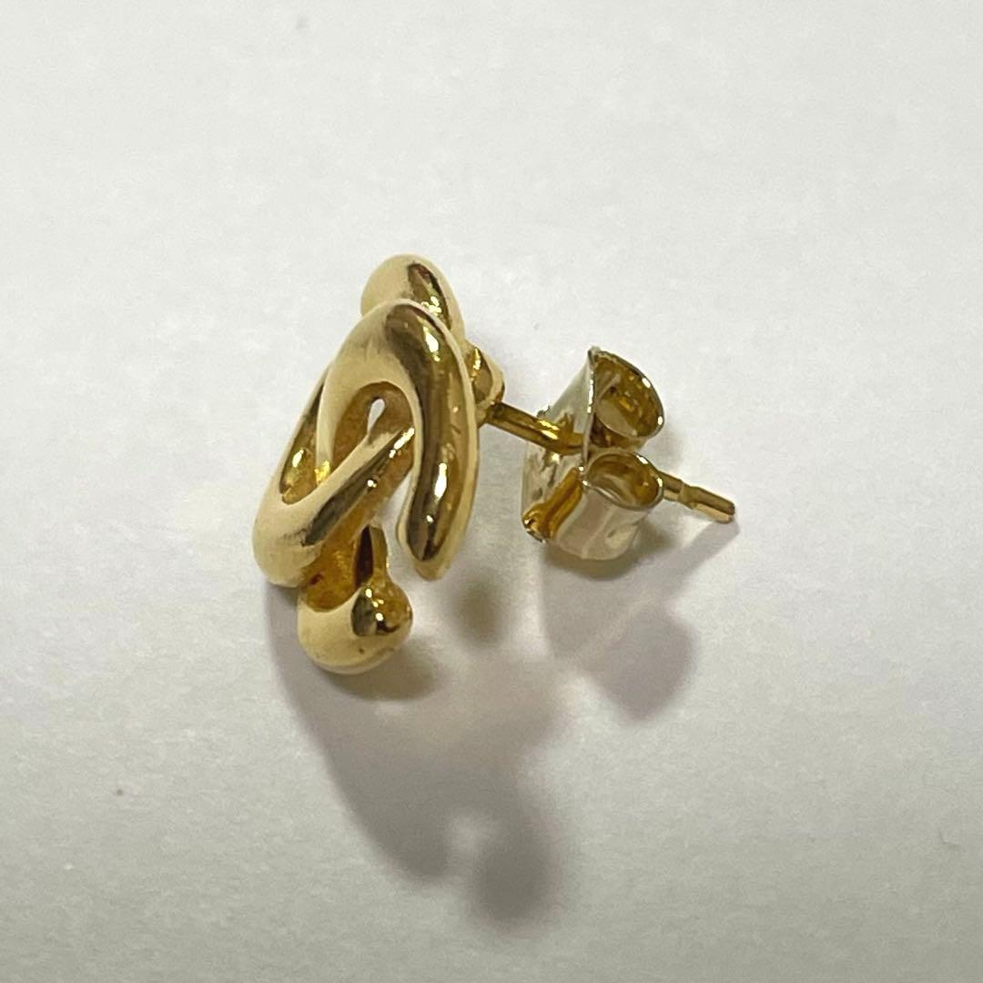 極美品【片耳】 CHANEL ココマーク ピアス ゴールド　01 P 刻印あり