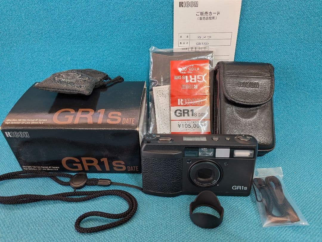 完品 美品 RICOH GR1s DATE フィルムカメラ