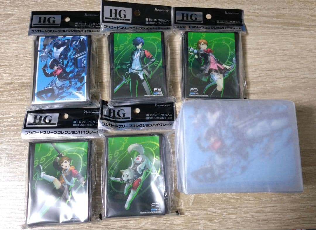 【未開封】ペルソナ　スリーブ　デッキホルダー　6点セット