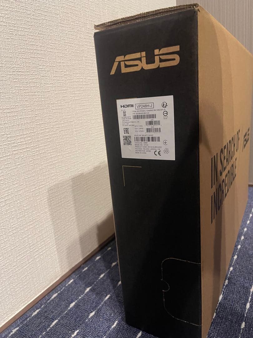 ASUS 24型 ゲーミングモニター VP248H-J
