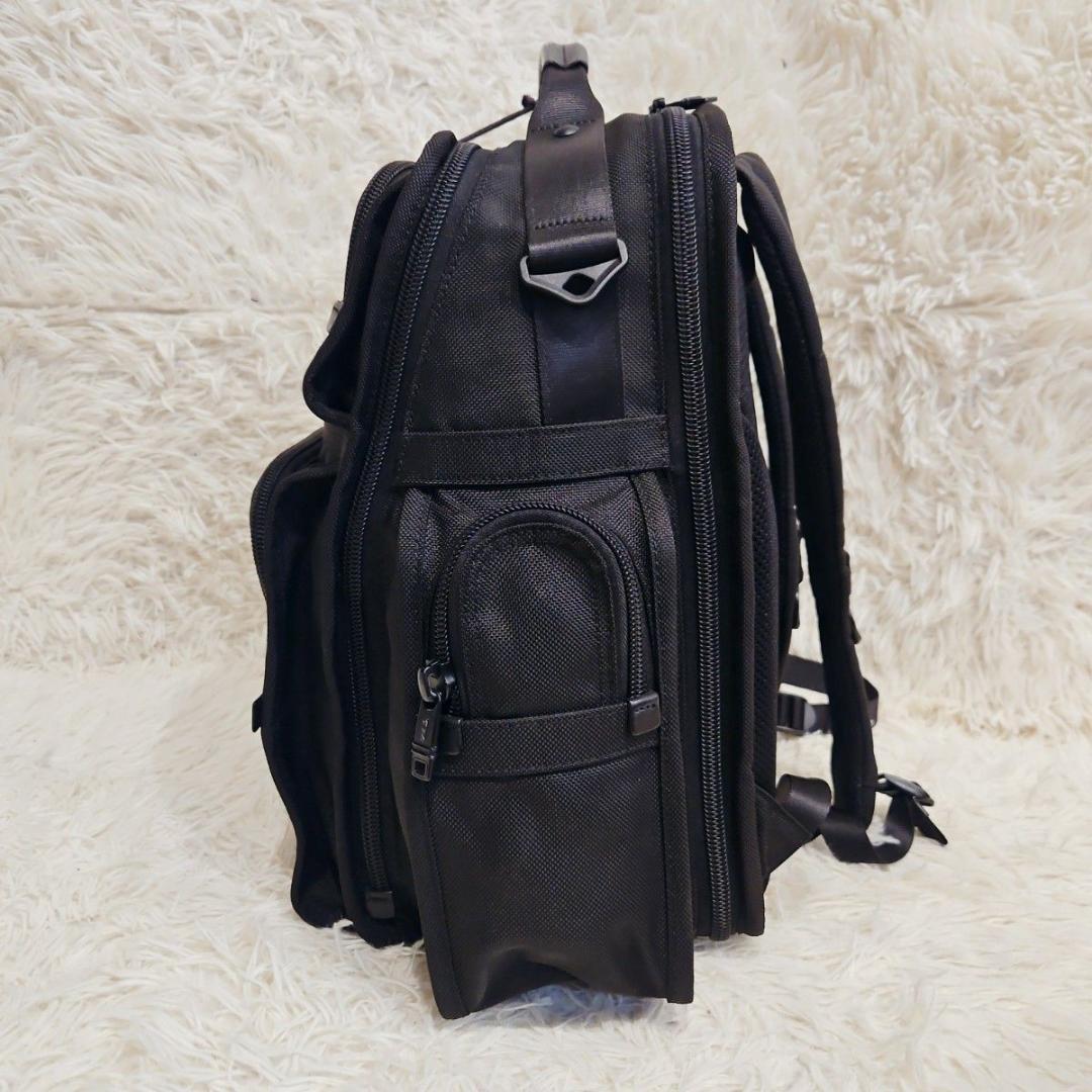 美品 Tumi アルファ バックパック ブラック T-Pass 大容量 リュック