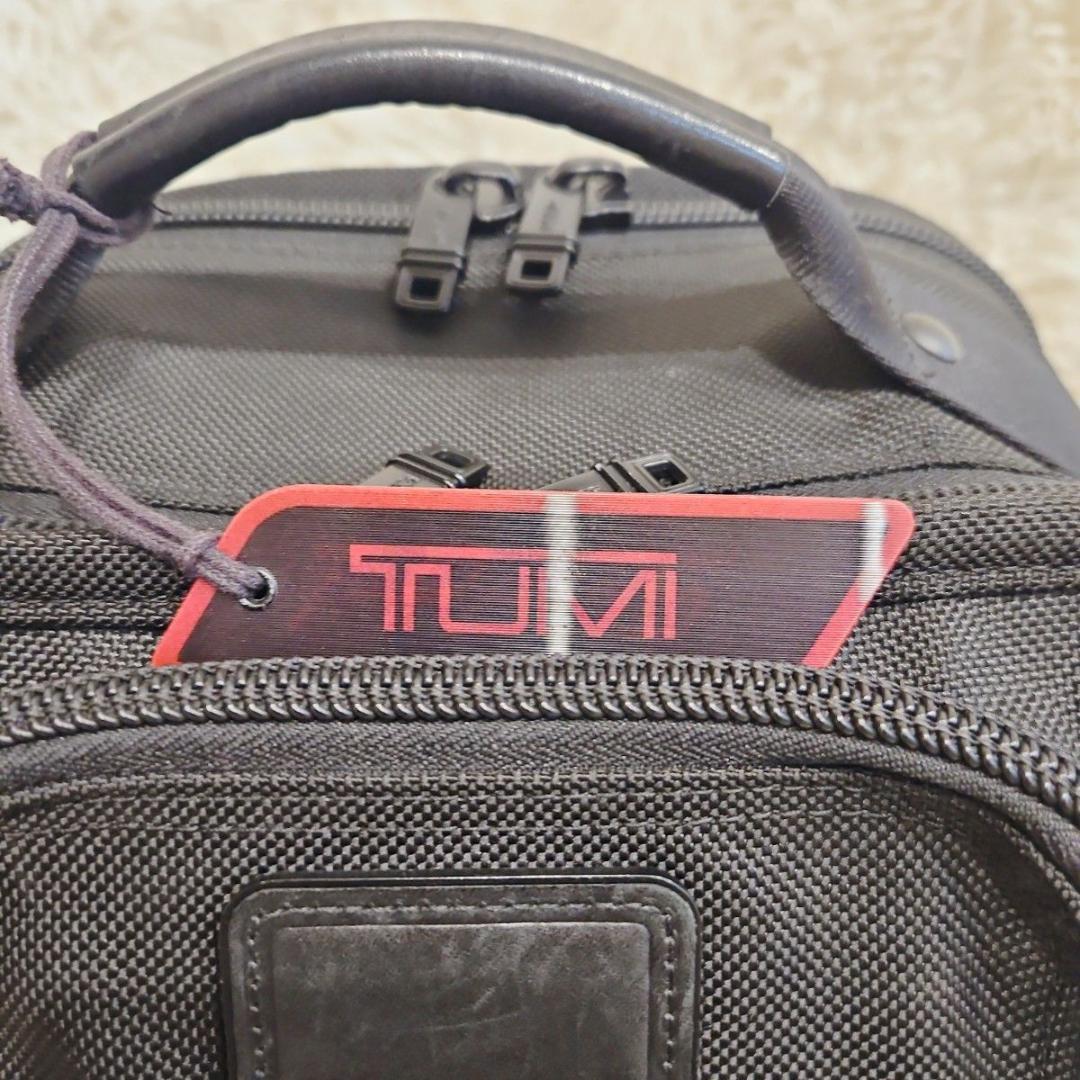 美品 Tumi アルファ バックパック ブラック T-Pass 大容量 リュック