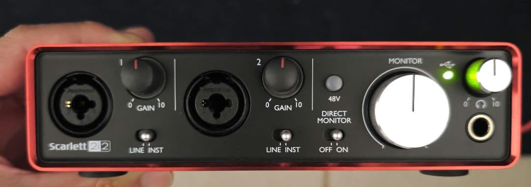 DTM・DAW Focusrite Scarlett 2i2