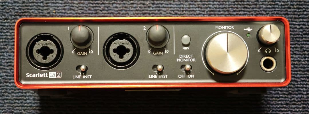 DTM・DAW Focusrite Scarlett 2i2