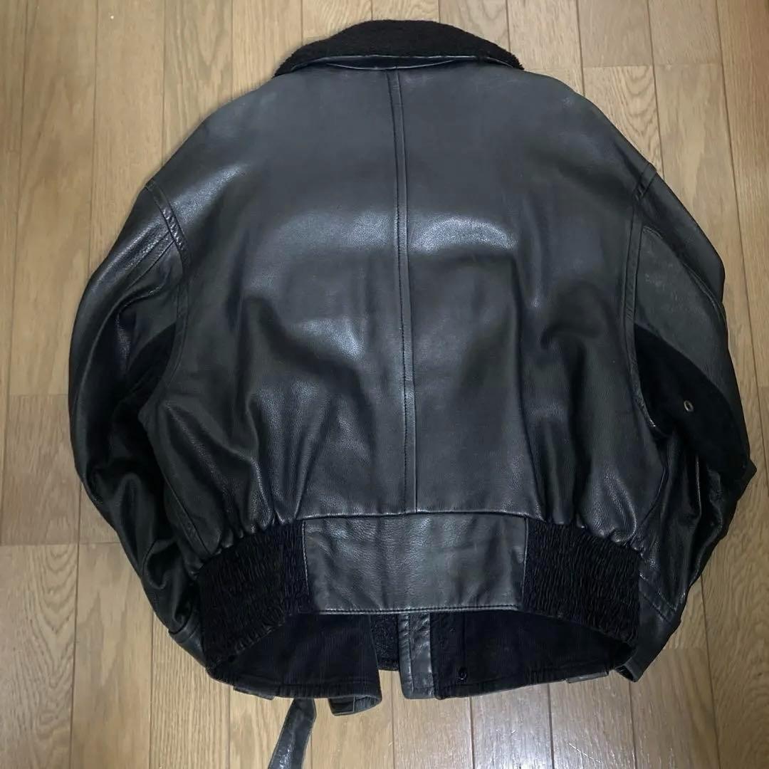 【革ジャン】boutique nicole ブティック ニコル シカ皮