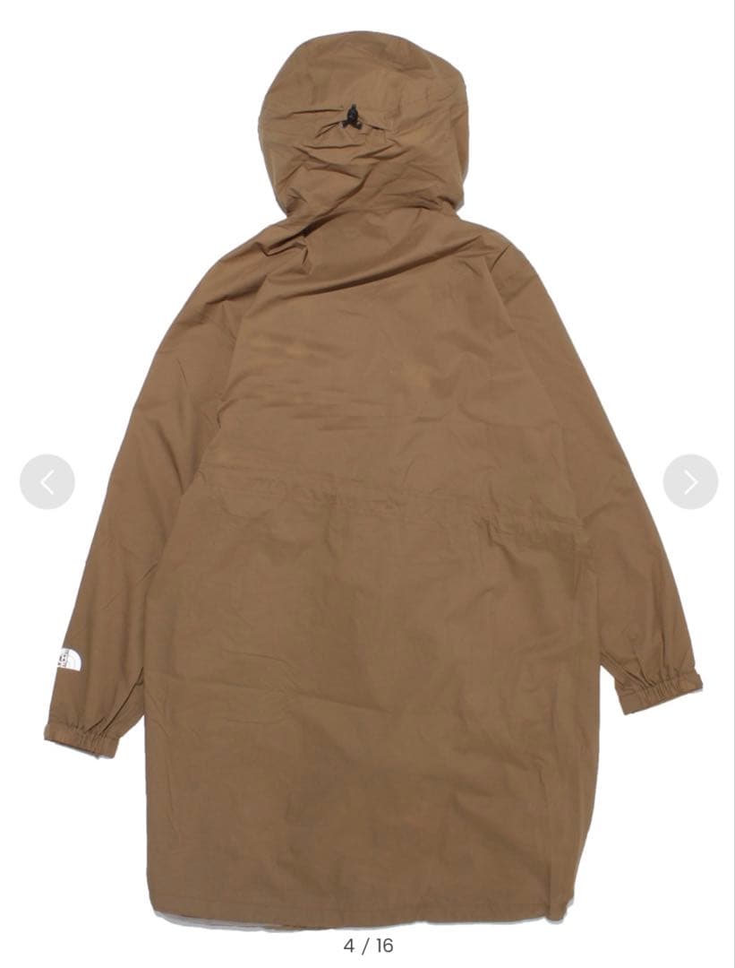 ザ・ノースフェイス　マタニティレインコート（ユーティリティブラウンSM）