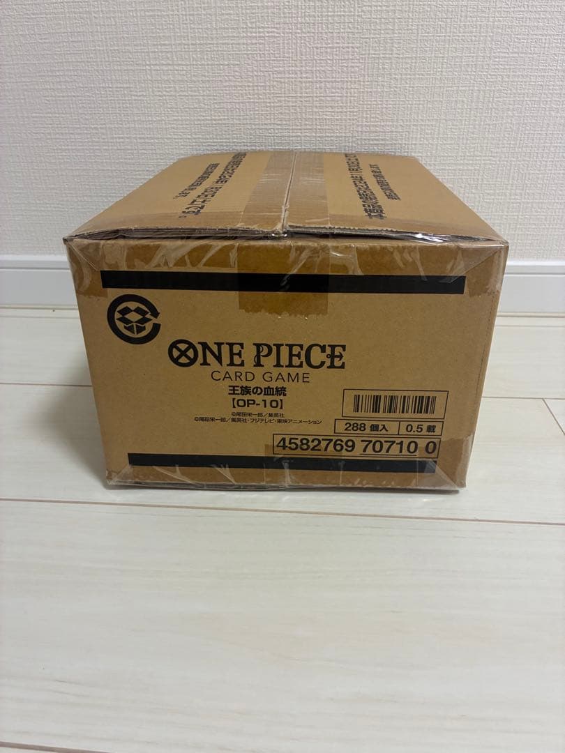 ONE PIECE ワンピースカード　王族の血統　OP-10 1カートン