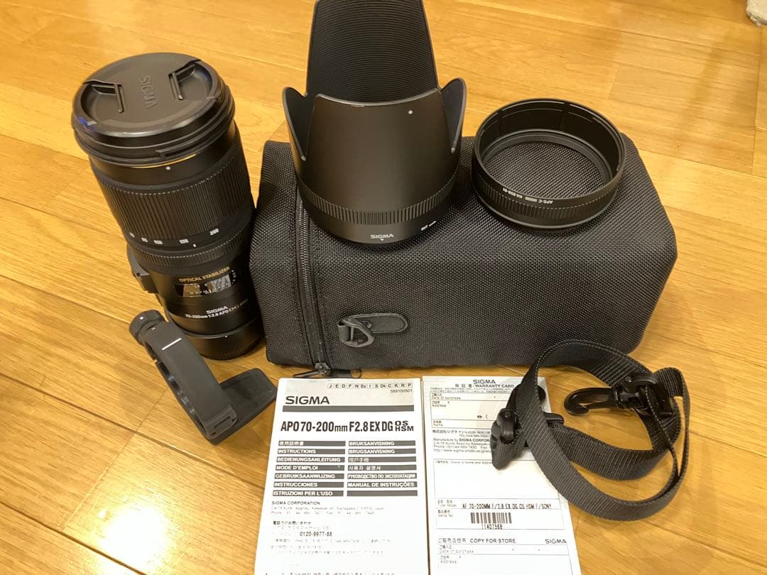 レンズ(ズーム) SIGMA APO 70-200mm F2.8 EX DG OS
