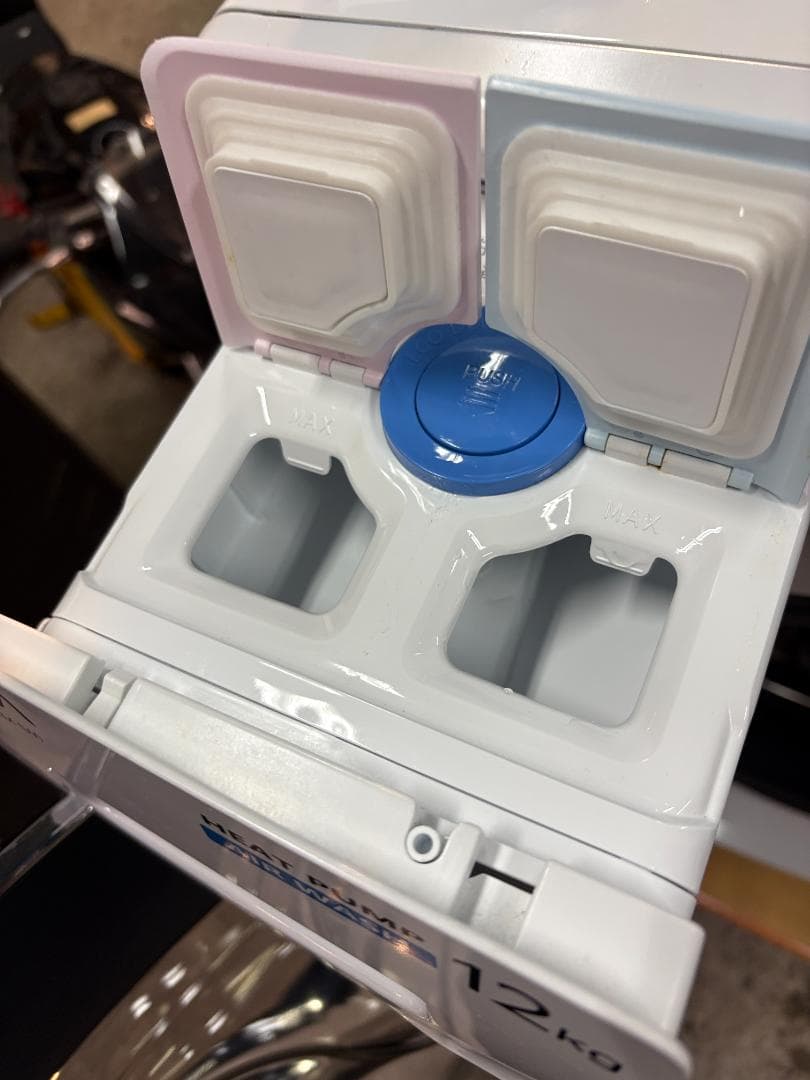 美品 アクア ドラム式洗濯乾燥機 AQW-DX12M 洗濯12kg 乾燥6kg