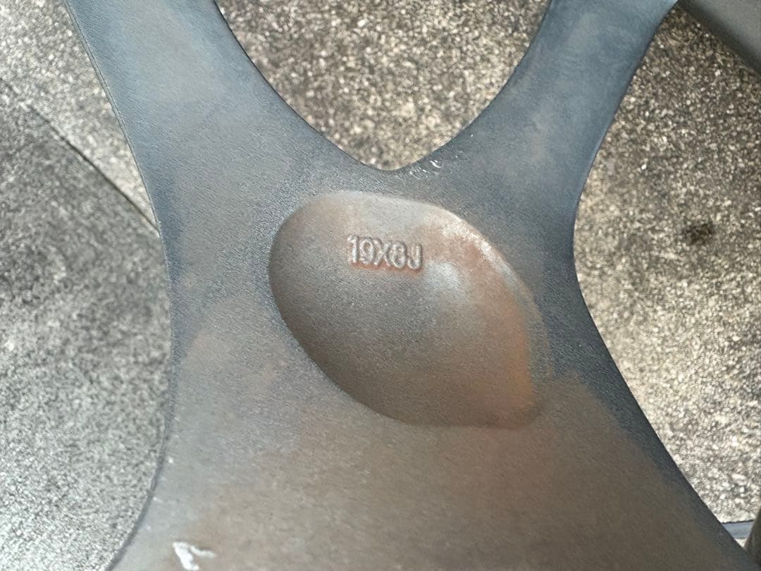 【専用】RX-8 タイプ RS 純正19インチタイヤ&ホイール