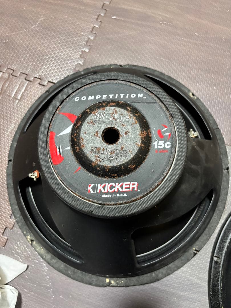 KICKER COMPETITION 15C ウーファー 2個セット