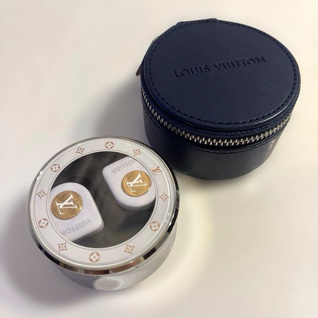 LOUISVUITTON ルイヴィトン ワイヤレスイヤホン モノグラム 白