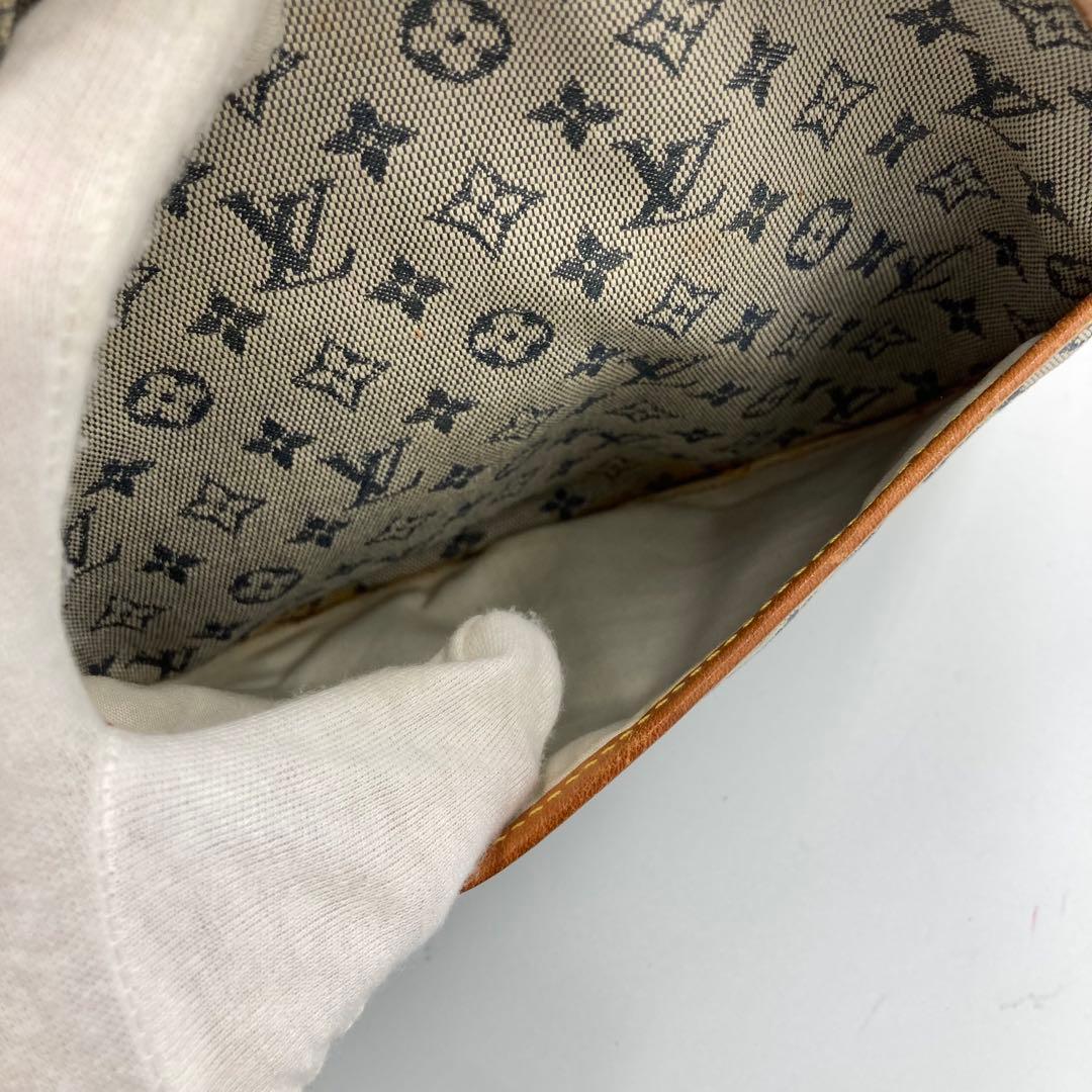 ルイヴィトン　ショルダーバッグ　デニム　モノグラム　15A