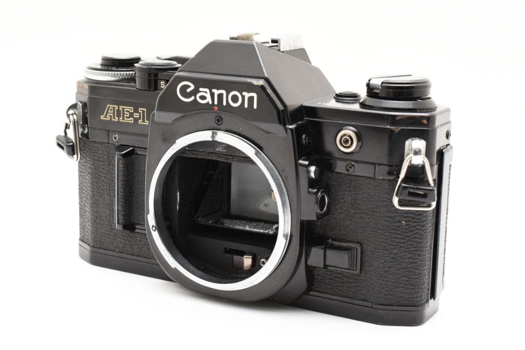 モルト張替え済・塗装ハゲあり★Canonキャノン AE-1 ボディ #18166