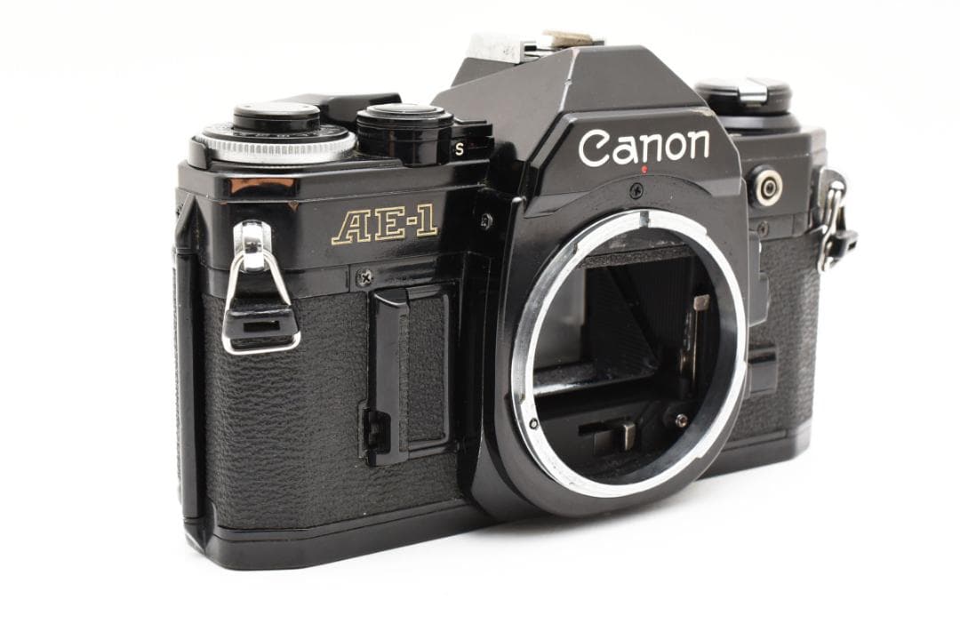 モルト張替え済・塗装ハゲあり★Canonキャノン AE-1 ボディ #18166