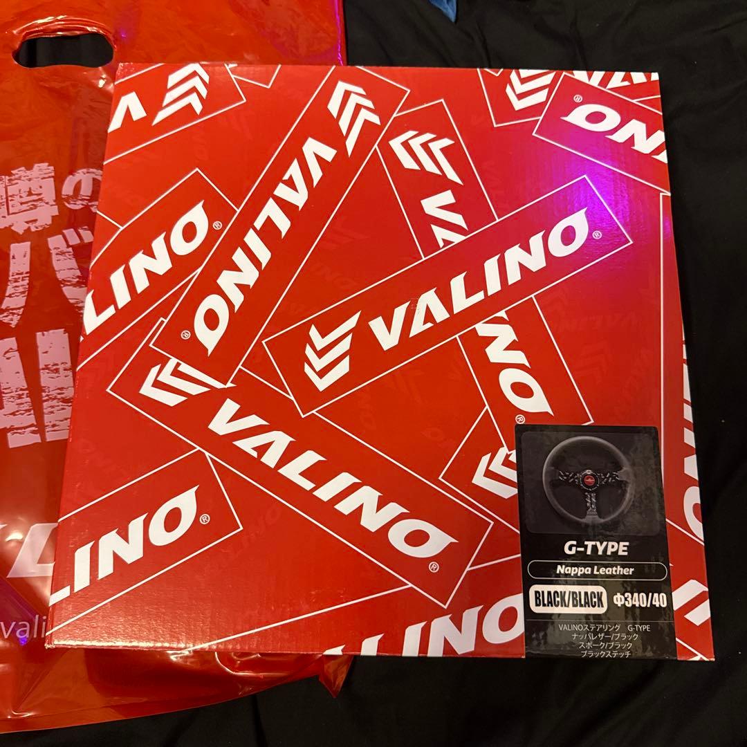 VALINO G-TYPE ステアリング 本体 Φ340/40 ブラック
