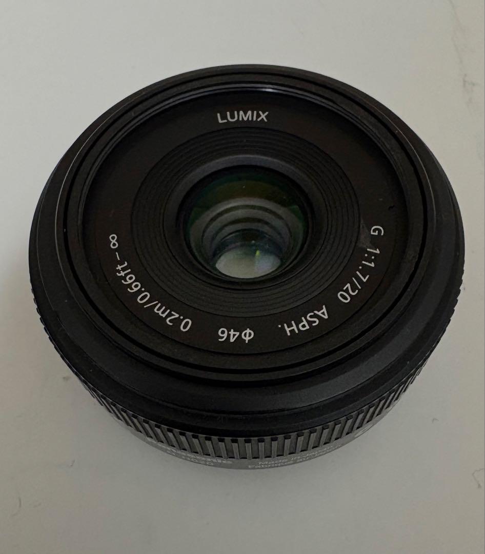 Panasonic LUMIX H-H020 単焦点レンズ 20mm F1.7