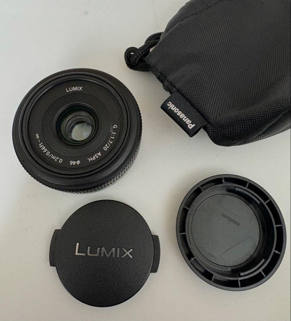 Panasonic LUMIX H-H020 単焦点レンズ 20mm F1.7