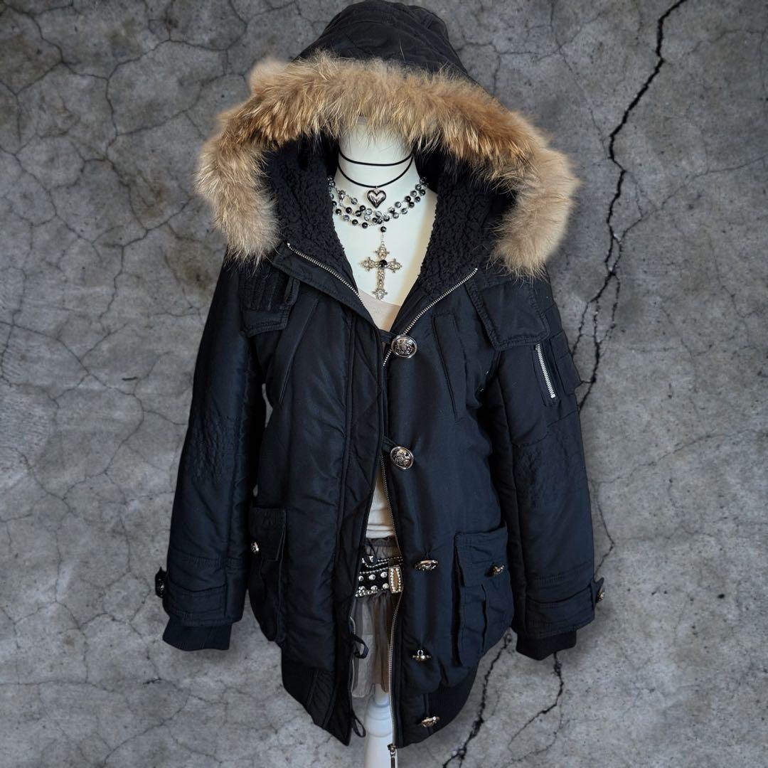 CECIL McBee 黒 モッズコート 平成ギャル y2k archive