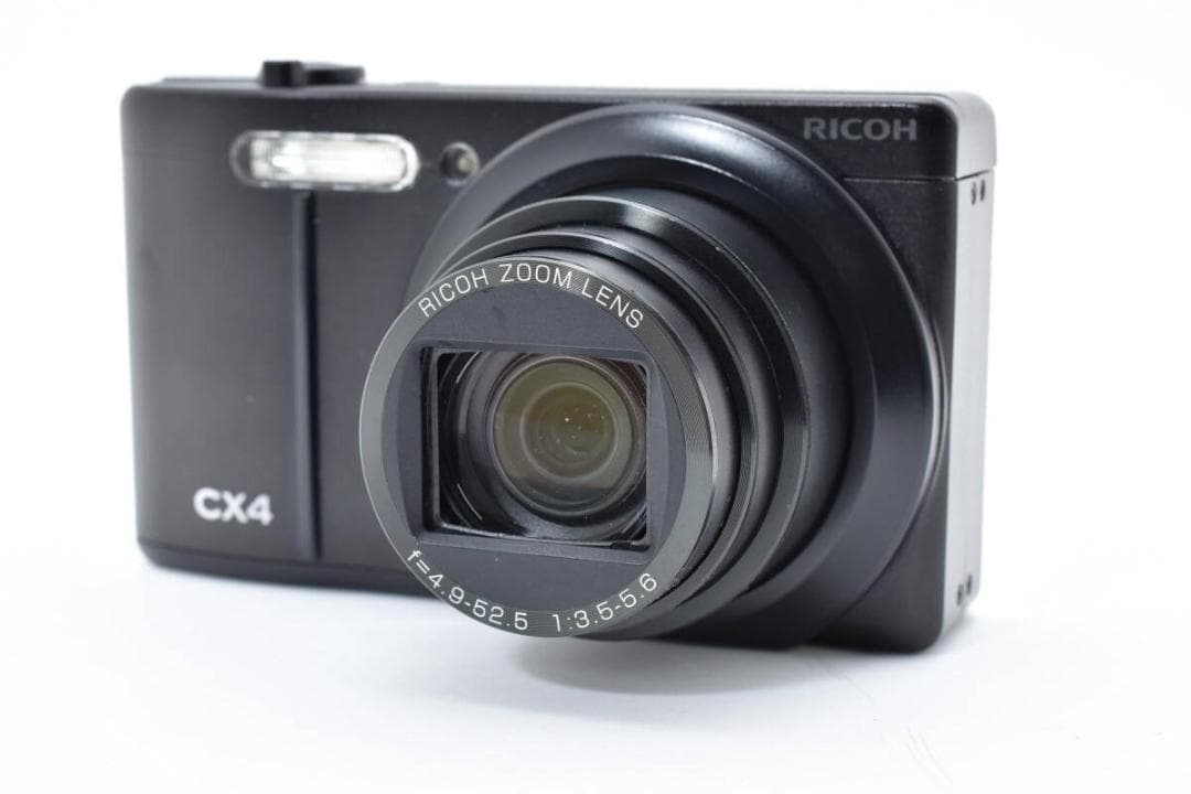 リコー　RICOH CX4 ブラック 動作確認済 ＃A328