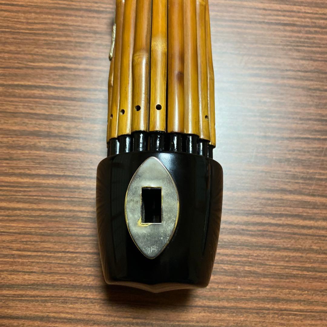 雅楽　笙　プラ管