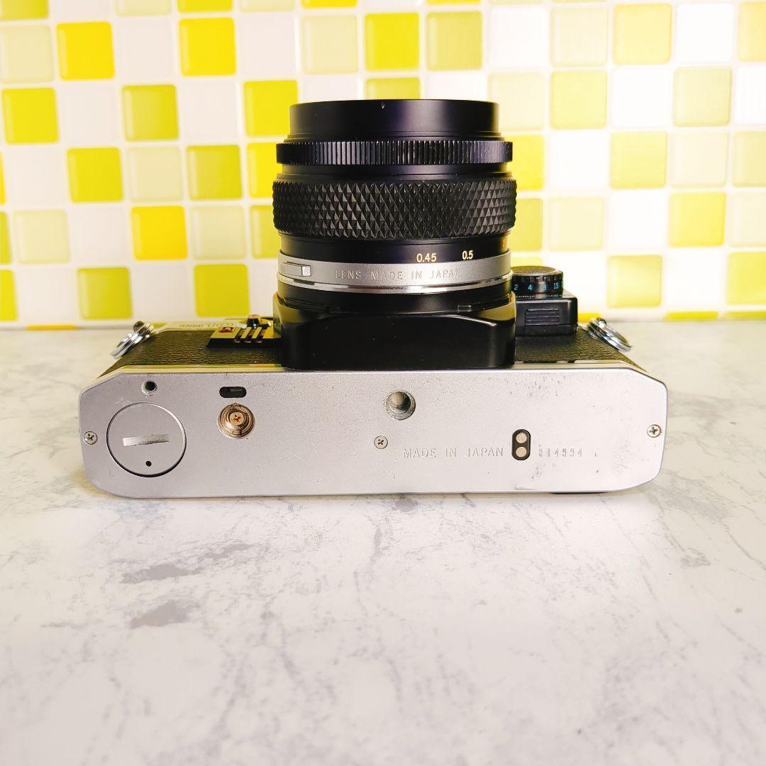 整備済み★ OLYMPUS OM-10 一眼レフ フィルムカメラ レンズセット