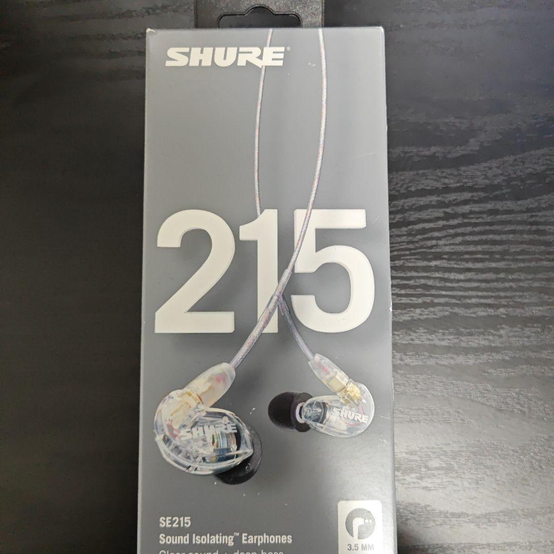 イヤホン SHURE SE215