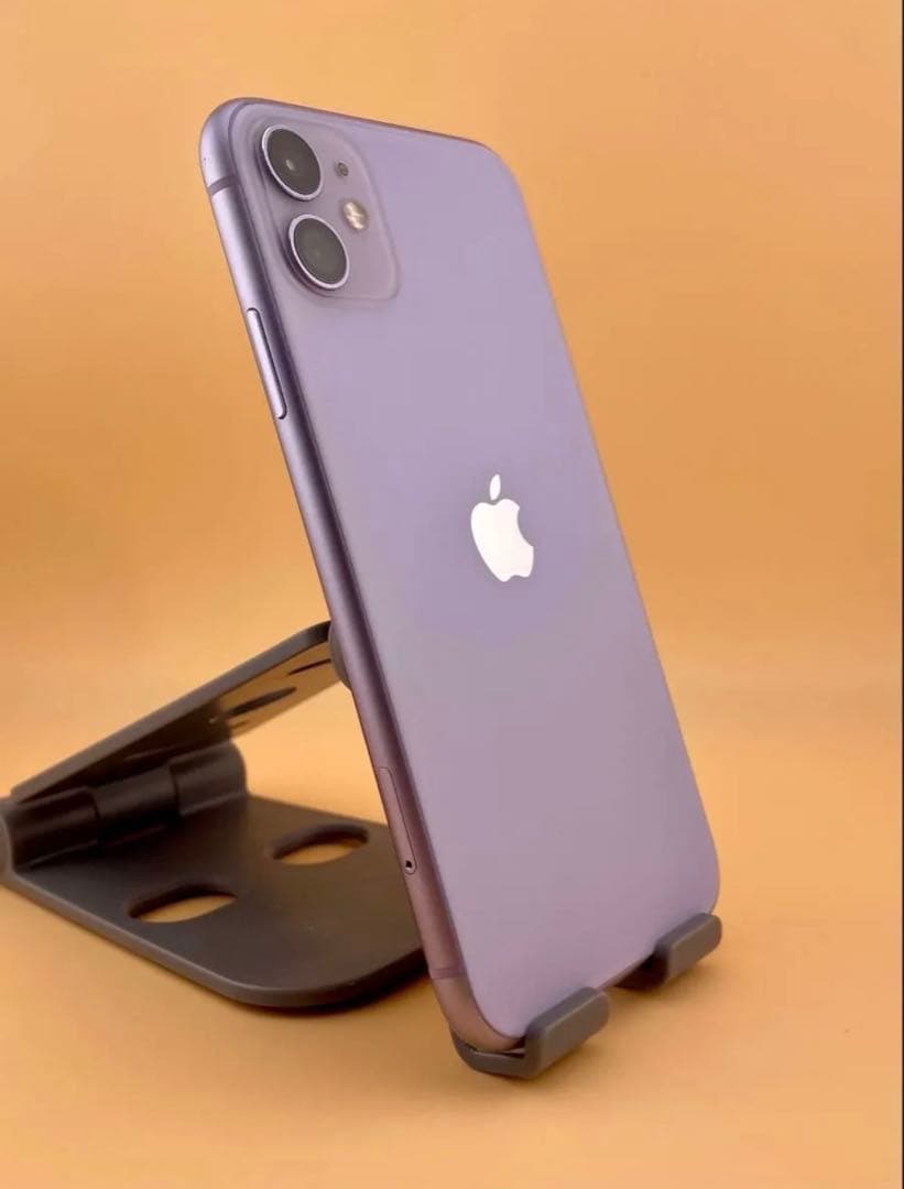 iPhone 11 64GB SIMフリー パープル　バッテリー100%