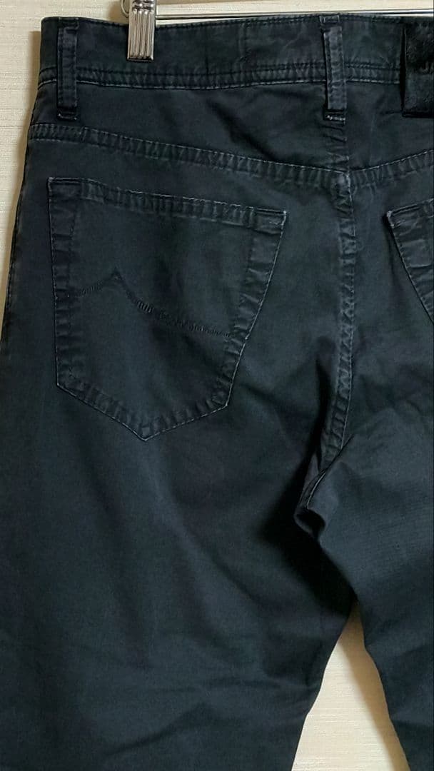 ヤコブコーエン BARD 29 黒 ストレッチ チノパン