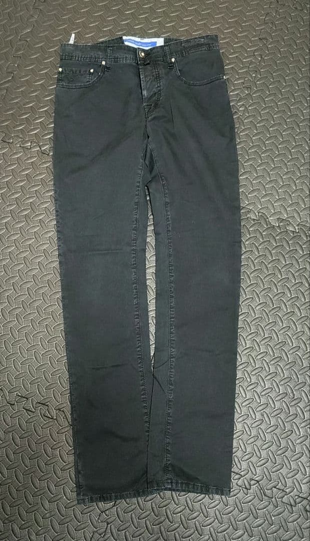 ヤコブコーエン BARD 29 黒 ストレッチ チノパン