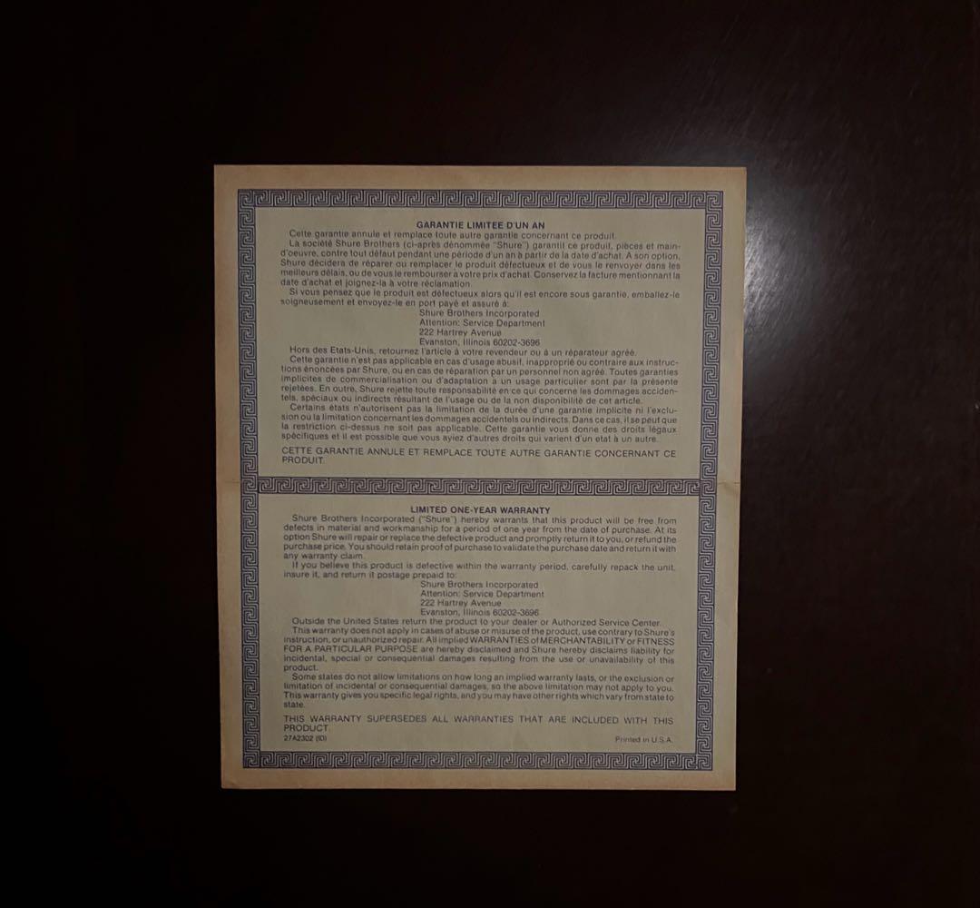 【美品】shure SM58 マイク シュアー ゴッパー