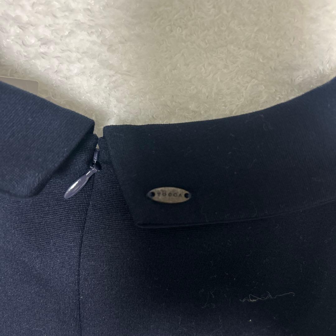 専用　新品　TOCCA 【消臭&洗える】LUMINOUS ドレス　ワンピース　S