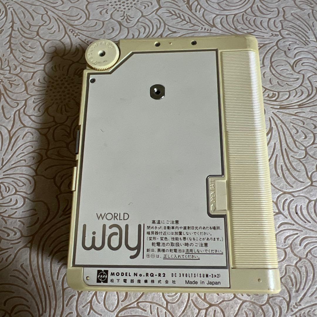 【ジャンク品】National RQ-R２オートリバースカセットレコーダー