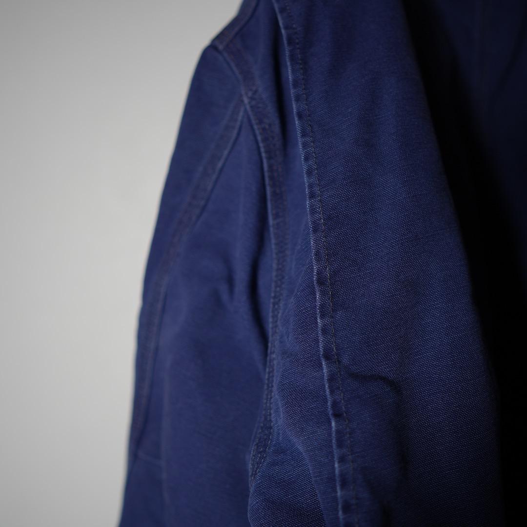 80-90s 星タグ USA製 ネイビー カーハート トラディショナルジャケット