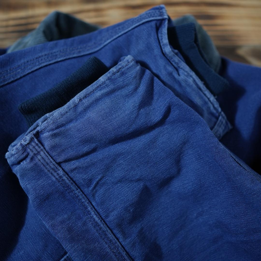 80-90s 星タグ USA製 ネイビー カーハート トラディショナルジャケット